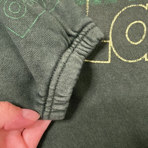 NWT Aerie Offline Running Late Tie Crewneck Sweater size Large - Picture 11 of 11